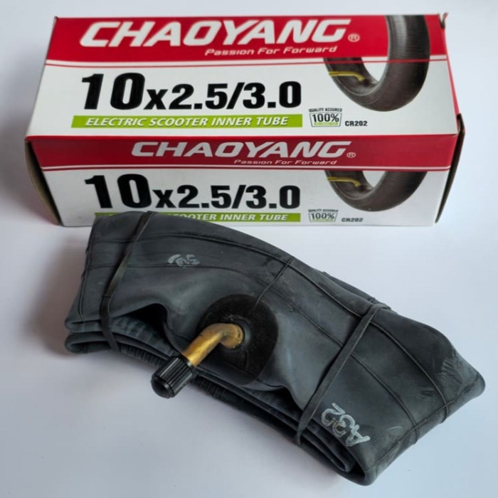 Камера 10x2.50/3.00 Chao Yang з вигнутим вентилем AV 45°